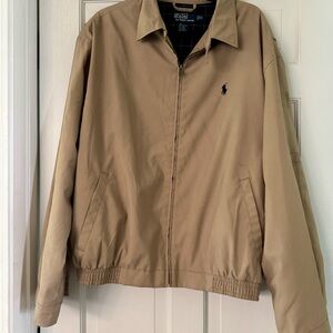 New Ralph Lauren Men's Beige Lightweight Jacket